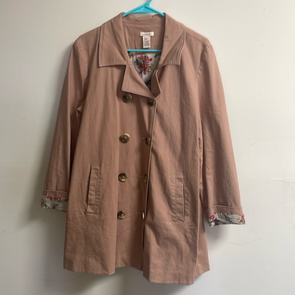 Sundance Catalog Chino Swing Coat